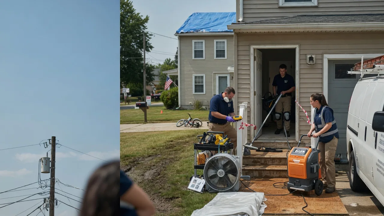 Water Damage Repair in Leck Kill, PA near me